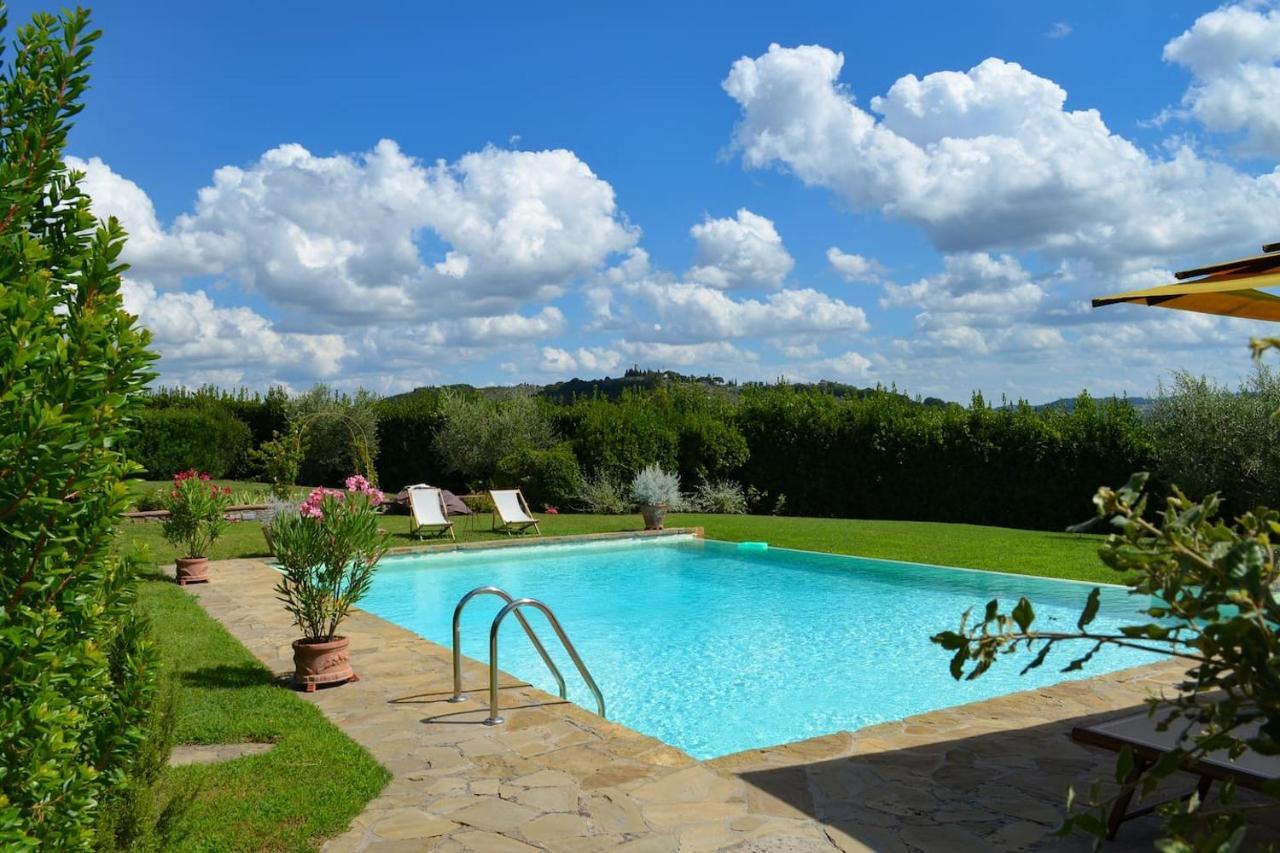 סקנדיצ'י Dante Country House - Casa Con Piscina Privata E Jacuzzi Tra Firenze E Chianti מראה חיצוני תמונה