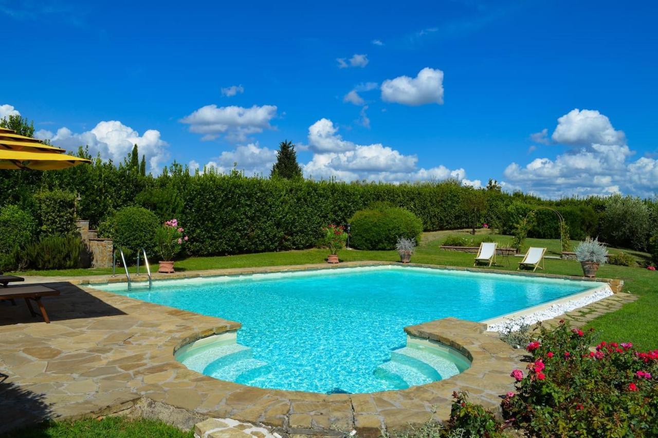 סקנדיצ'י Dante Country House - Casa Con Piscina Privata E Jacuzzi Tra Firenze E Chianti מראה חיצוני תמונה