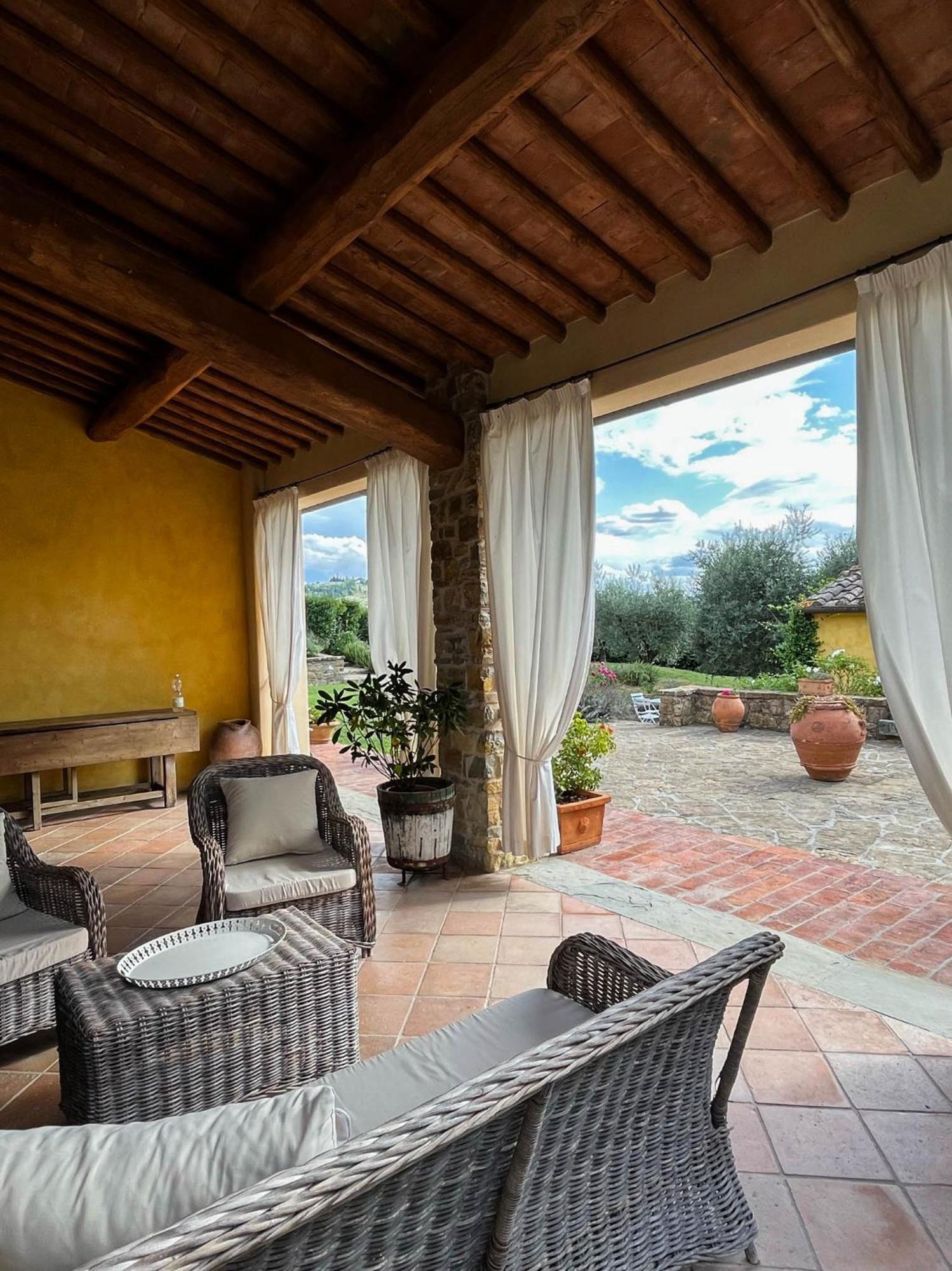 סקנדיצ'י Dante Country House - Casa Con Piscina Privata E Jacuzzi Tra Firenze E Chianti מראה חיצוני תמונה